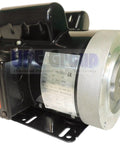 Straight Up Heavy Duty Replacement Parts For 2 HP Electric Motor 3450 3600 RPM 1 Phase 56C Frame TEFC 115 230 Volt close-up view.