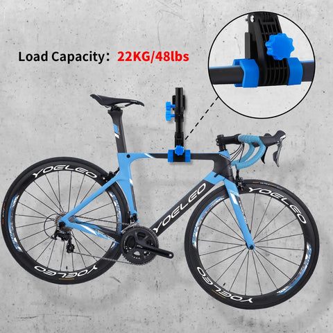 Wall Mount Bike Repair Stand With 360 Degree Rotating Clamp Height Adjustable Workbench For Bicycle Maintenance