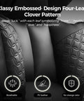 Close-up of Big And Tall Ergonomic Office Chair With Wide Back Plush Leather Heavy Duty Build Built In Lumbar Support