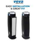 Two GermGuardian air purifiers with Replacement Filter B for Air Purifier Models AC4825, 4800, 4900 with True HEPA Filtration.