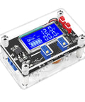 Dope Buck Converter Power Module Adjustable Voltage Regulator From 6V-32V Down To 1.5-32V Up To 5A with LCD Display in clear case