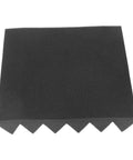 Premium Sound Absorbing Foam Acoustic Panels 12 Pack For Home Studio Recording Room Wall Tile Echo Control Noise Dampening black wedge panel