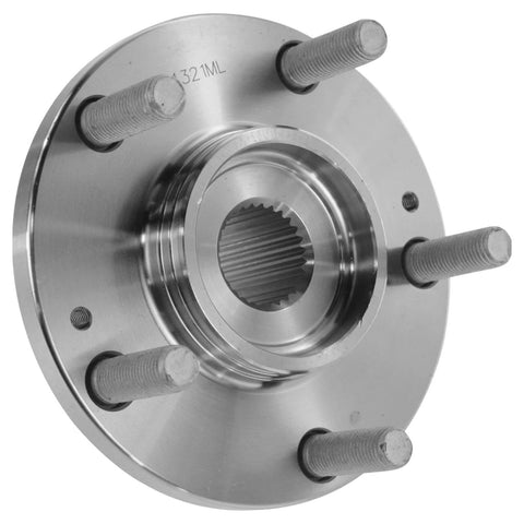 2 Piece Front Wheel Bearing And Hub Assembly Set For Hyundai Santa Fe 2001 To 2006, Tucson 2005 To 2009, Kia Sportage 2005 To 2010, Durable Replacement Front Hubs And Bearings Kit