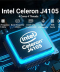 Intel Celeron J4105 chipset featured in Killer Performance 10.1 Inch Rugged Tablet Built Like A Tank for Rough Jobsites.