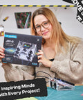 DIY DJ Mixer Kit For Beginners Teens Build Your Own DJ Board Learn Electronics Mix Tracks Add Effects Play Music Via SD Card Kid Friendly STEM Project That Feels Like Real DJing in box