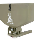 ATV Broadcast Spreader With Wireless Control And Adjustable Flow 80 Lb Capacity 2Inch Receiver Hitch Spreads Feed Seed Salt Fertilizer