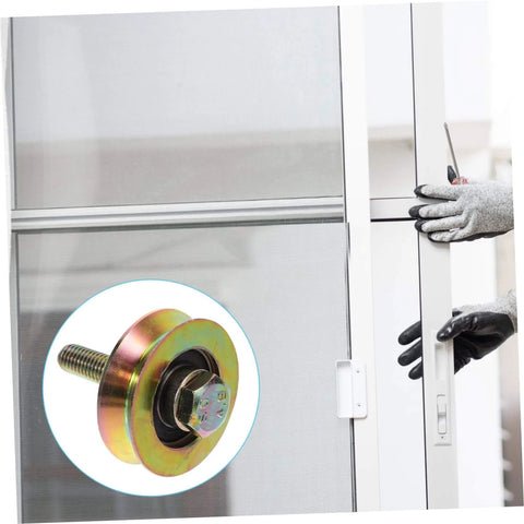50Mm Industrial Sliding Door Roller With U Type Track Wheel For Shower Doors Heavy Duty Glass Door Hardware Easy To Install And Durable Replacement Part