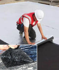 Heavy Duty Self Adhesive Bitumen Tape To Stop That Drip Fast Waterproof Ice And Water Shield Foil Backed Membrane Sealant in use.