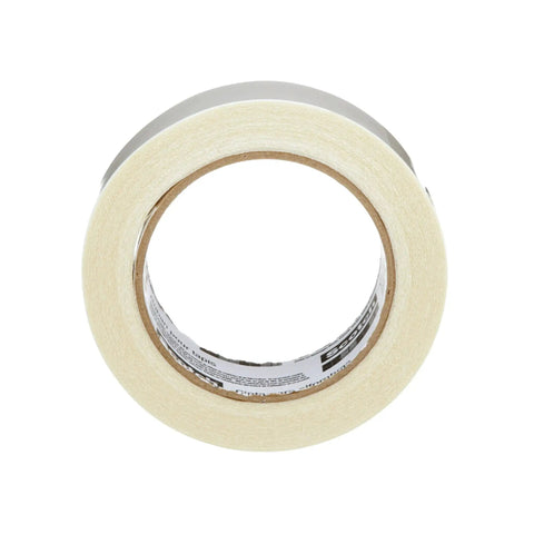 Top view of Heavy Duty Double Sided Rug Tape That Grips And Keeps Rugs From Sliding In High Traffic Areas Indoors Or Outdoors On Hardwood Vinyl Tile And Concrete Floors Non Slip Adhesive For Area Rugs And Mats 1.3 Inch By 40 Foot roll