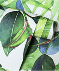 Tropical Palm Leaves Peel And Stick Wallpaper Roll Renters Friendly Easy Install Removable Vinyl Wall Decor Durable Non Transparent