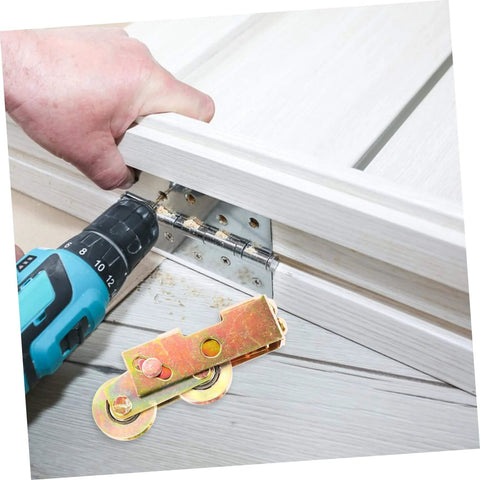 Heavy Duty Steel Roller Pulleys For Sliding Doors And Windows being installed, showing low noise design and ease of use.