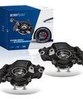 2 Front Steering Knuckles And Wheel Bearing Hubs Assembly Replacement Kit For 2011 Kia Optima 2.4L Built Before May 30, 2011