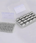 40 Piece Plasma Cutter Tips And Consumables Kit For LTP5000D And LTPDC2000D with neatly arranged metal tips in plastic cases