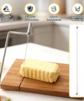 10 Pack Cheese Cutter Wires Set, Stainless Steel Replacement Cutting Wires For Block Cheese Cheddar And More, 5 Inch tool slicing butter
