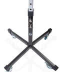 Rolling Studio Mixer Stand On Casters With Adjustable Height For Home Studio And Onstage Use MobileTILT Series base view