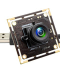 5MP USB Camera Module With 2.1mm Wide Angle Lens Delivers Huge Coverage For Machine Vision And Inspection, close-up view