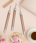 Lighted Vinyl Weeding Tools Set 3 Piece Pin And Hook Led Pen For Easy Iron On Removal Tiny Vinyl Paper Silhouette Work Rose Gold Finish