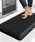 Ultra Thick 4 To 5 Inch Memory Foam Anti Fatigue Kitchen Mat Non Slip Water And Stain Resistant 17 By 28 Inch Rug For Kitchen Office Or Standing Desk