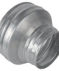 6 To 4 Inch Round Duct Reducer Male Fit Galvanized Steel Duct Increaser For Ventilation Systems Heating And Cooling Dryer Duct And Dryer Vent Hose Connector Easy Inside Duct Installation, galvanized steel