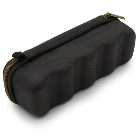 Rugged Protective Case for Thermal Imagers Like Flir One Edge Pro, black EVA exterior with zipper, fits 6.5 x 1.75 x 1.5 inches