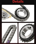 Timing Chain Kit With Sprocket For Chevy And GM Cars 2.0L 2.2L 2.4L L4 Engines Fits Equinox Malibu Cobalt HHR Terrain Vue Ion Regal LaCrosse