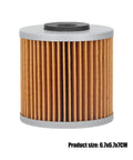 2 Pack Hydraulic Transmission Filter Kit Replacement For Lawn Mower And Garden Equipment with O Rings, size 6.7x6.7x7CM
