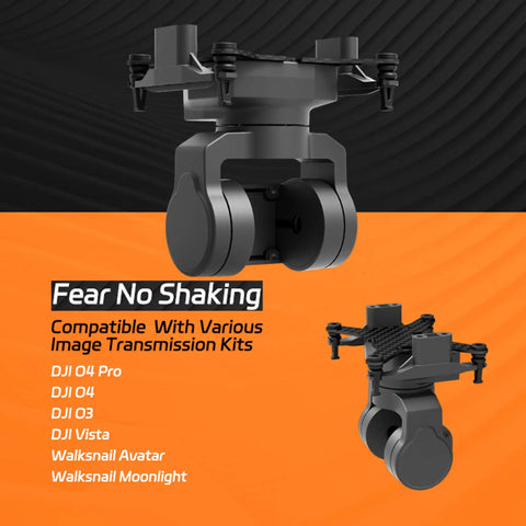 2 Axis FPV Camera Gimbal With Head Tracking And Pan Tilt Mount Plug And Play UART PWM SBUS Control Compatible With DJI O4 O3 Walksnail