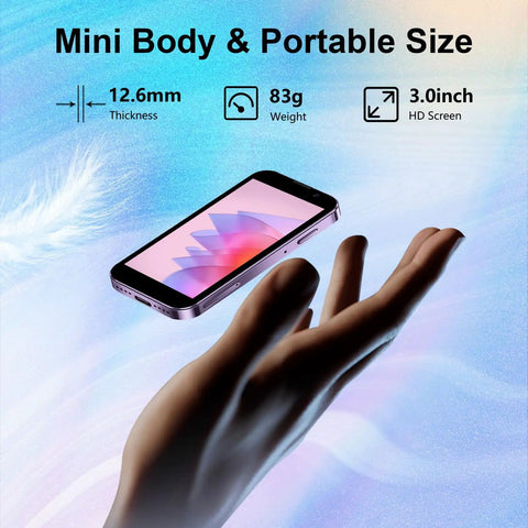 Snag This Slick Pocket Powerhouse Smartphone With Unlocked Four G Network And Generous Five Twelve Gb Memory Featuring HD Touchscreen, 3.0-inch display and portable design.