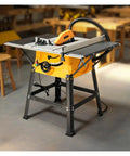 Heavy Duty Portable Saw Station Featuring A 10 Inch Blade And Beefy 2000W Motor Delivers smooth cuts with a sturdy stand.