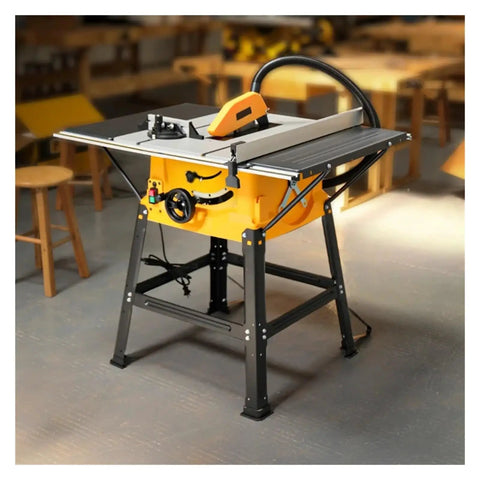 Heavy Duty Portable Saw Station Featuring A 10 Inch Blade And Beefy 2000W Motor Delivers smooth cuts with a sturdy stand.