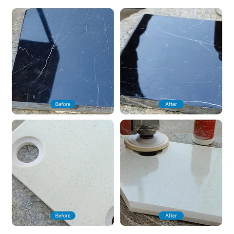 Pro Grade Granite Marble Quartz Countertop Polishing Paste And Stainless Steel Scratch Remover Delivering A Butter Smooth Mirror Finish On Hard Surfaces With Zero Sweat Daily Maintenance