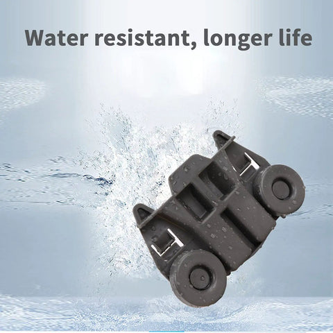 Upgraded Dishwasher Wheel Lower Rack Replacement, water-resistant and durable, fits KitchenAid, Whirlpool, Kenmore models