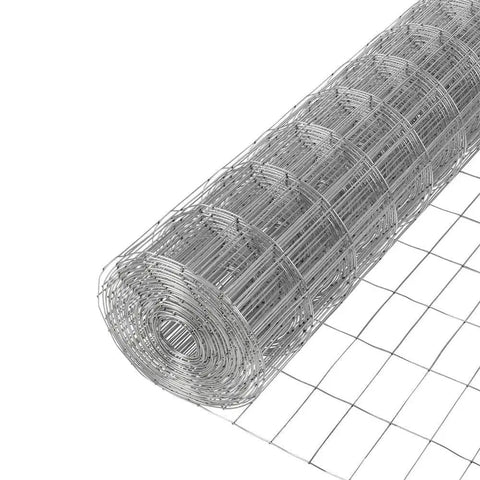 Galvanized Welded Wire Fence Mesh 2x1 Inch 24 Inch Tall By 100 Foot Roll Heavy Duty Fence For Yard Garden Or Farm Rust Resistant Class 1