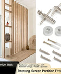 Premium Space Saving Rotating Shaft Hinges With 360 Concealed Pivots For Ultimate Door Smoothness And Silently Swinging Heavy Doors, aluminum fittings.