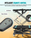 Electric Hydraulic Lift Table Built Dang Tough With Hella Smooth Operation And Straight Up Heavy Duty Aluminum Platform remote control with up and down buttons