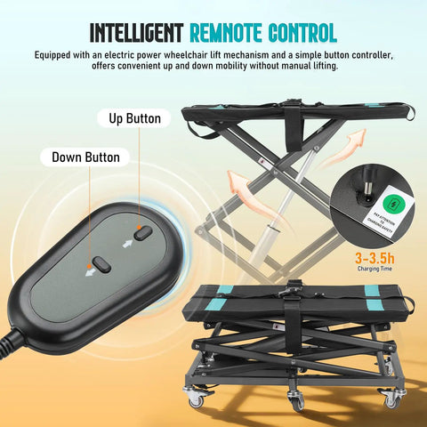 Electric Hydraulic Lift Table Built Dang Tough With Hella Smooth Operation And Straight Up Heavy Duty Aluminum Platform remote control with up and down buttons