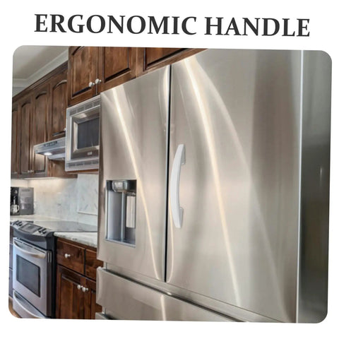 Top Notch Plastic Freezer Door Handle Replacement Grip For 150mm Fits Most Standard Fridges And Freezers Smooth Polished Surface Dead Simple No Sweat Swap