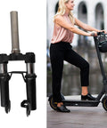 Front Suspension Fork For Electric Scooter With Shock Absorption Aluminum Alloy Construction Lightweight Easy Install Replacement Part Designed For Quick Install And Smooth Ride On Most Electric Scooters