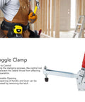 Heavy Duty Toggle Clamp With Adjustable Opening For Woodworking And Mechanical Projects Durable Stainless Steel Lever Clamp