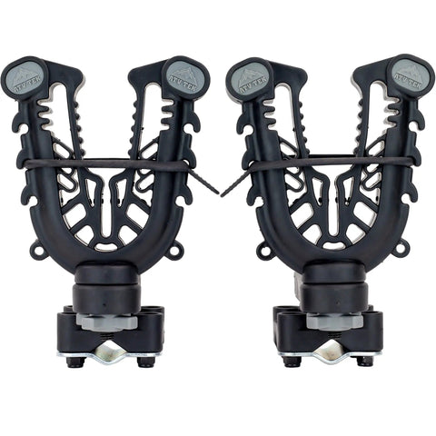 FlexGrip Pro Mounting Rack For Gun, Bow, Ice Augers And Tools, Universal ATV Fit, Quick No Hassle Install, Rock Solid Stability