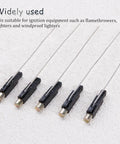 10Pcs Piezoelectric Igniter Kit With Copper Cap Wires for gas fireplaces, water heaters, stoves; displayed on a light surface.