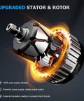 Beefed Up Premium Replacement Alternator 110A 12V For Hyundai Sonata 2006 2010 2.4L And Kia Forte Forte5 Rotor and Stator Close-Up