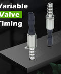 Ford VVT Camshaft Solenoid Kit For 4.6L And 5.4L V8 Engines With Variable Valve Timing Control, two solenoids displayed