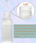 Two In One Reptile Water Bowl And Food Dish With Auto Fill Bottle showing replacement plastic bottle size of 1.06 inches.