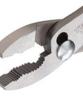 Close-up of the jaw of a Slip Joint Pliers Set Three Piece Six And A Half Inch Eight Inch And Ten Inch With Universal Jaws For Gripping