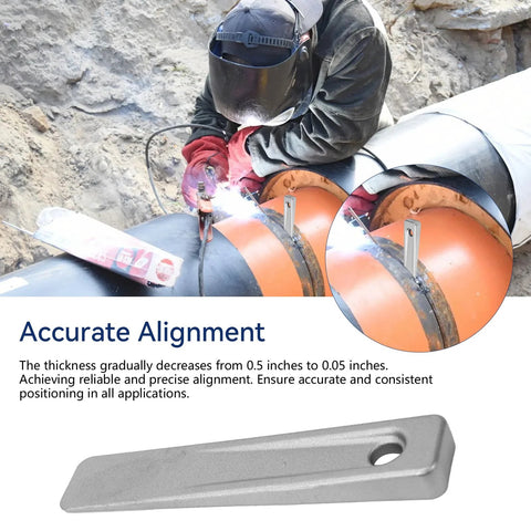 Two Piece 5 Inch Steel Wedges For Welding And Setting Up Work On Planers Shapers And Milling Machines Heavy Duty Alloy Steel