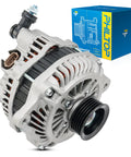 Plug And Play Alternator For Subaru Outback 2005-2009 2.5L And 2006-2009 2.5T Legacy 2005-2009 2.5L 2.5T Replacement 12V 110Amp CW Rotation S5 Pulley 5 Groove 11024N