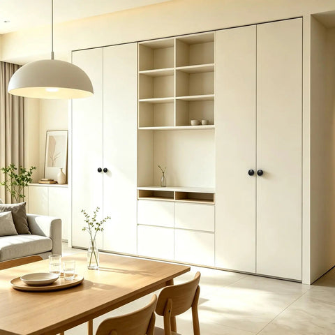 Slick Matte Black Cabinet Knobs Heavy Duty Zinc Alloy Smooth Grip Easy Install Kitchen Refresh on modern storage unit.