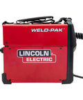 90i FC Flux Core Wire Feed Welder Weld-Pak Portable 120V Welding Machine With Shoulder Strap And Protective Metal Case