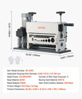 Electric Wire Stripper Workhorse With 11 Feed Channels Strips 0.06 To 1.57 Inch Copper Cables 370W Motor overview image